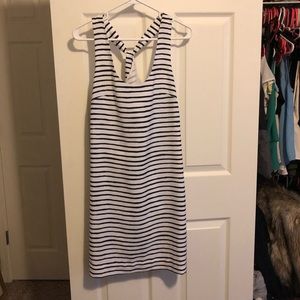J Crew stripped dress